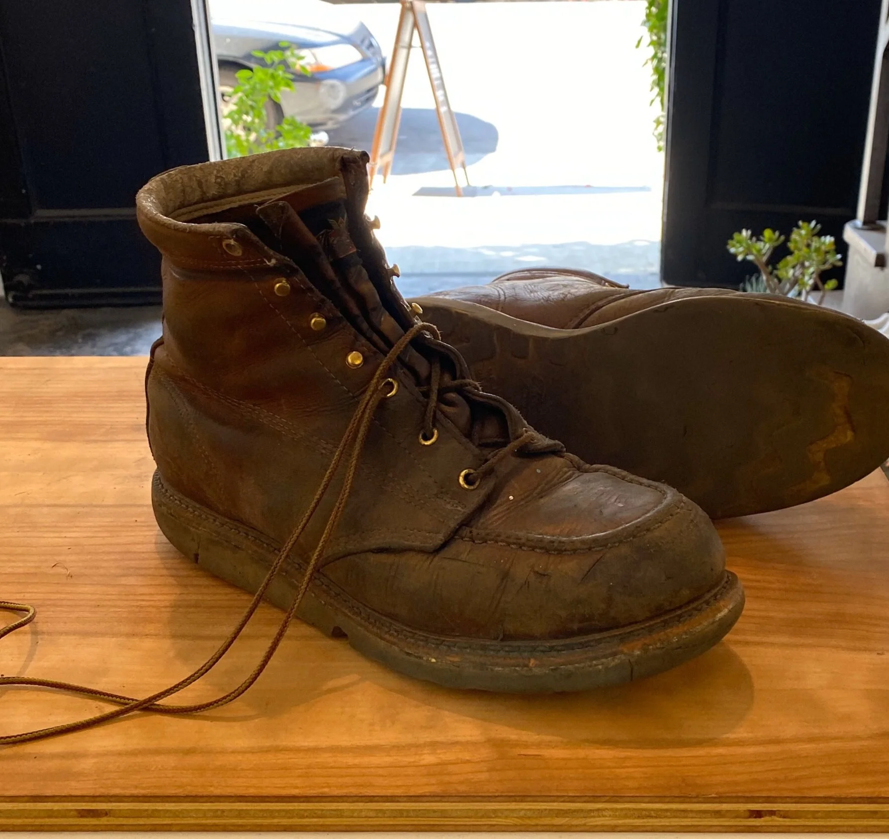 thorogood boots restoration