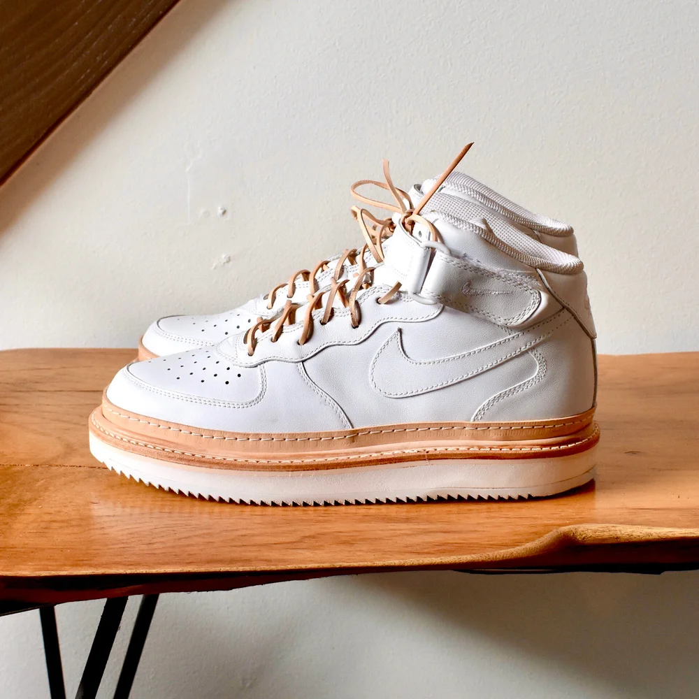 Custom Nike Air Force 1 Resole With Vibram Mini Ripple Goods Services