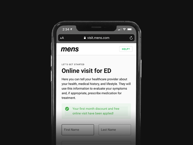 Digital Health Clinic for Men MENS