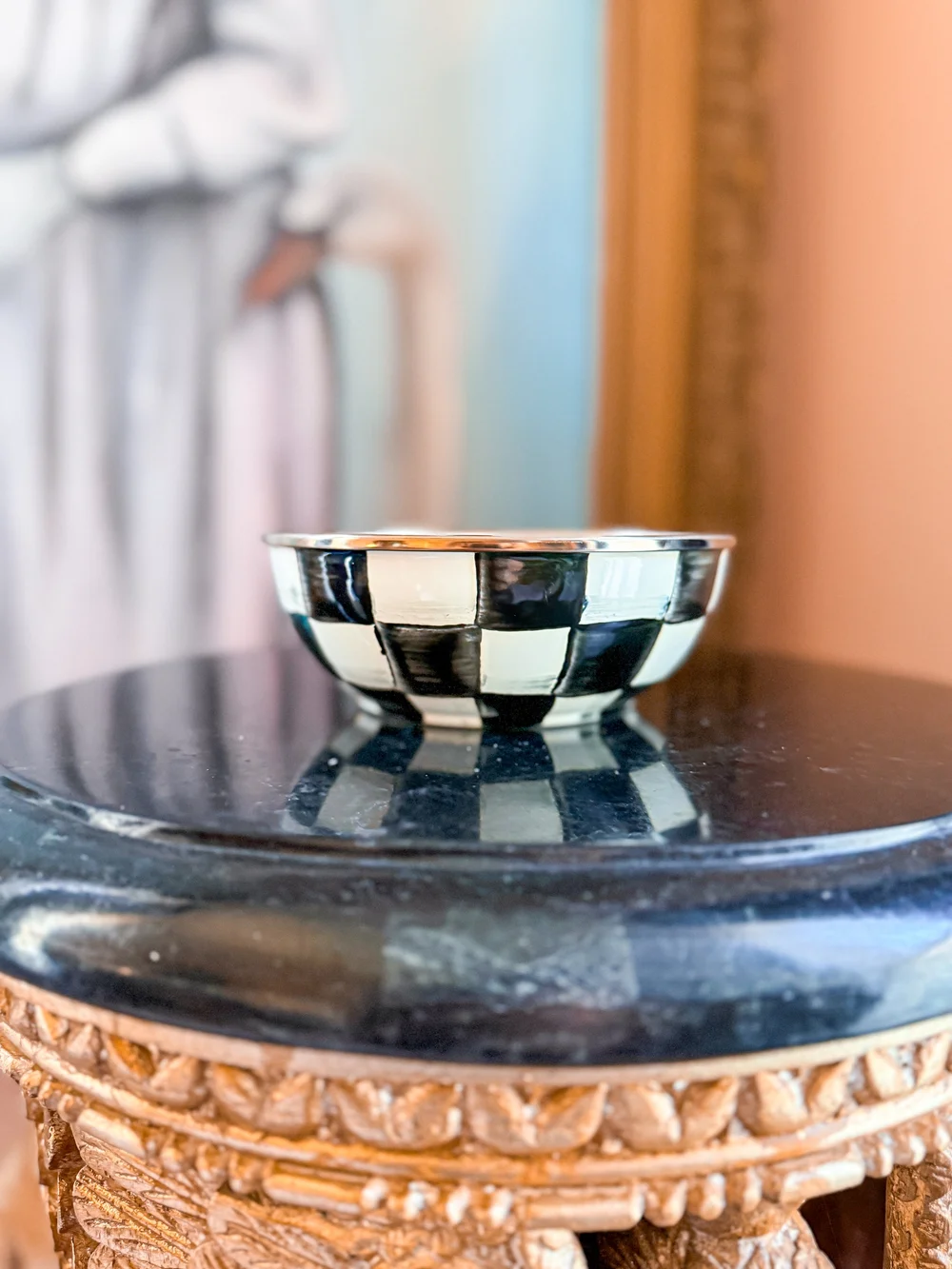 マッケンジーチャイルズ　ボウル Mackenzie Childs Cereal Bowl — The Vintage Bombshell