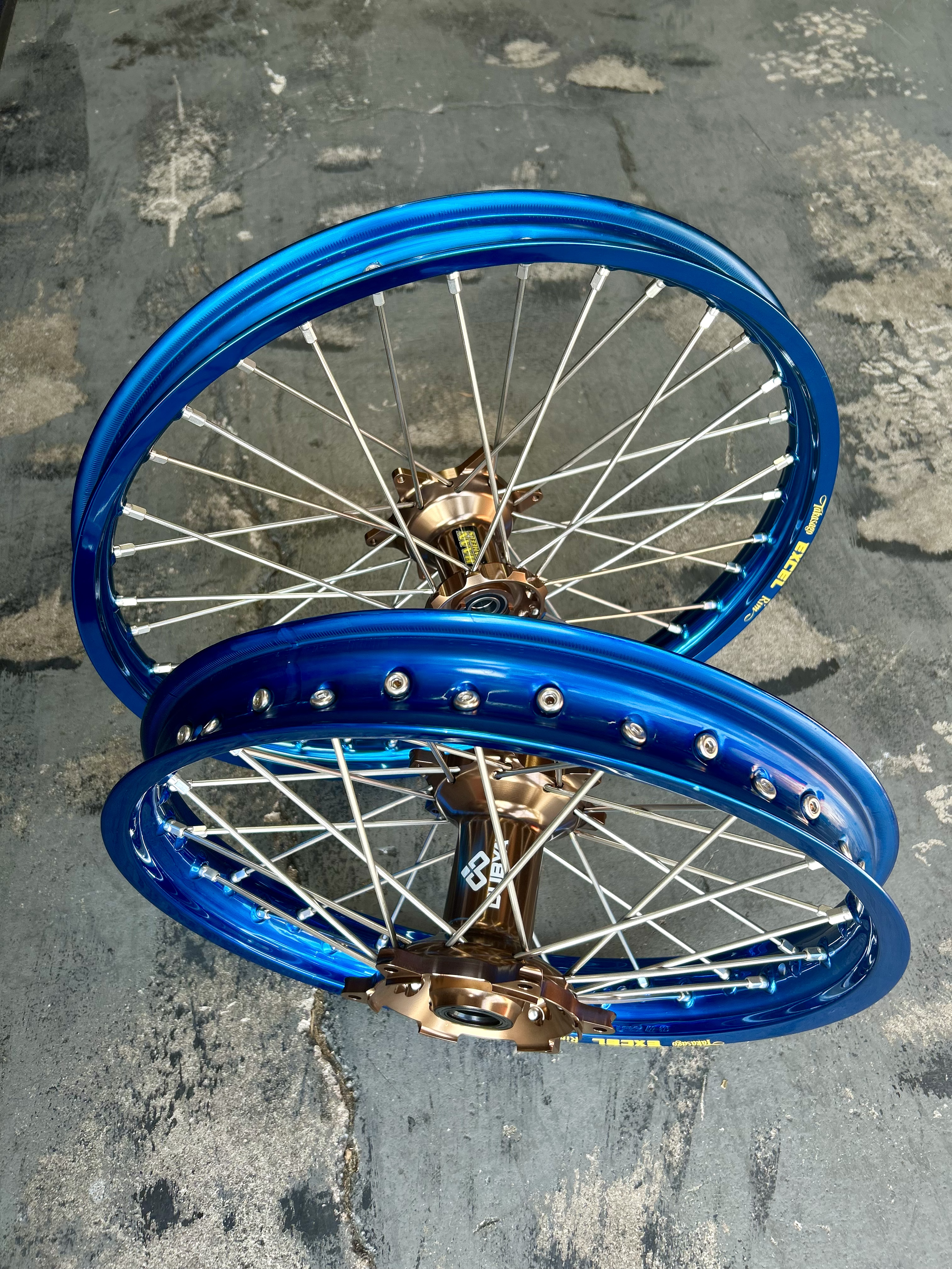 YAMAHA WR250/450F/YZ125/YZ250/YZ250X/YZ250F/YZ450F (HAAN & EXCEL TAKASAGO'S) WHEELS- SET