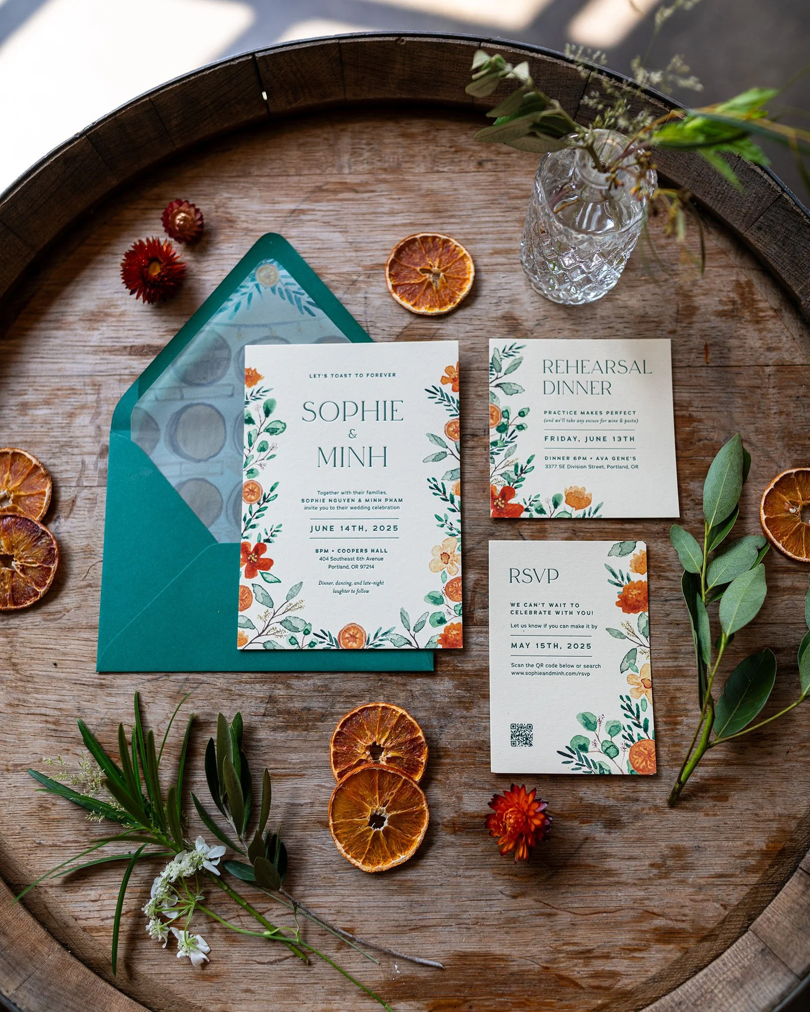 Citrus Invitation Suite