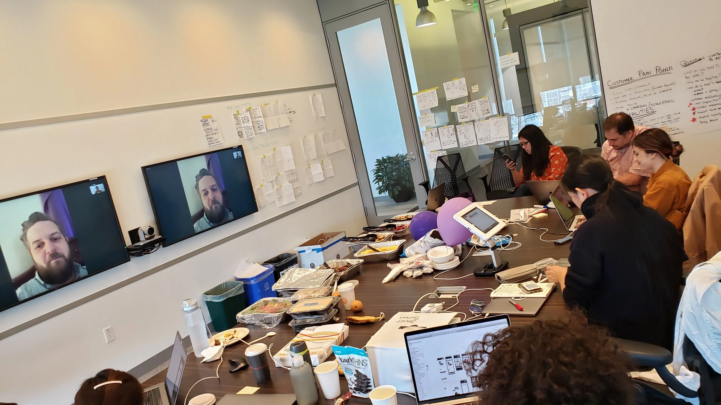 Day 5 - Testing our 2 prototypes with customers!