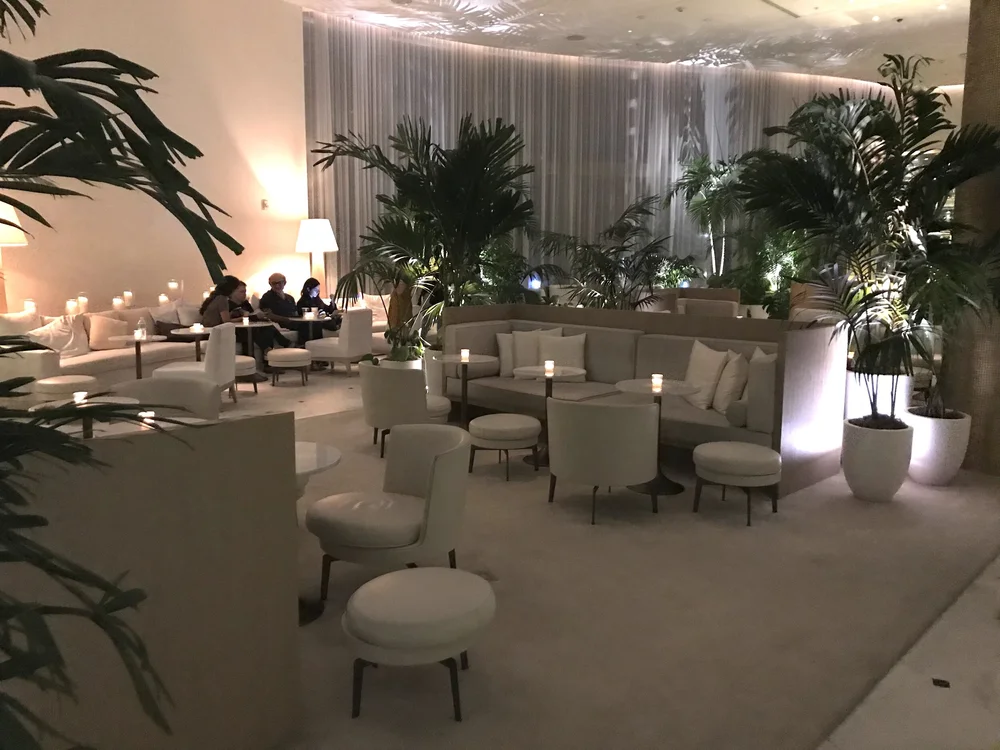   Interior of the The Miami Beach Edition Hotel  
