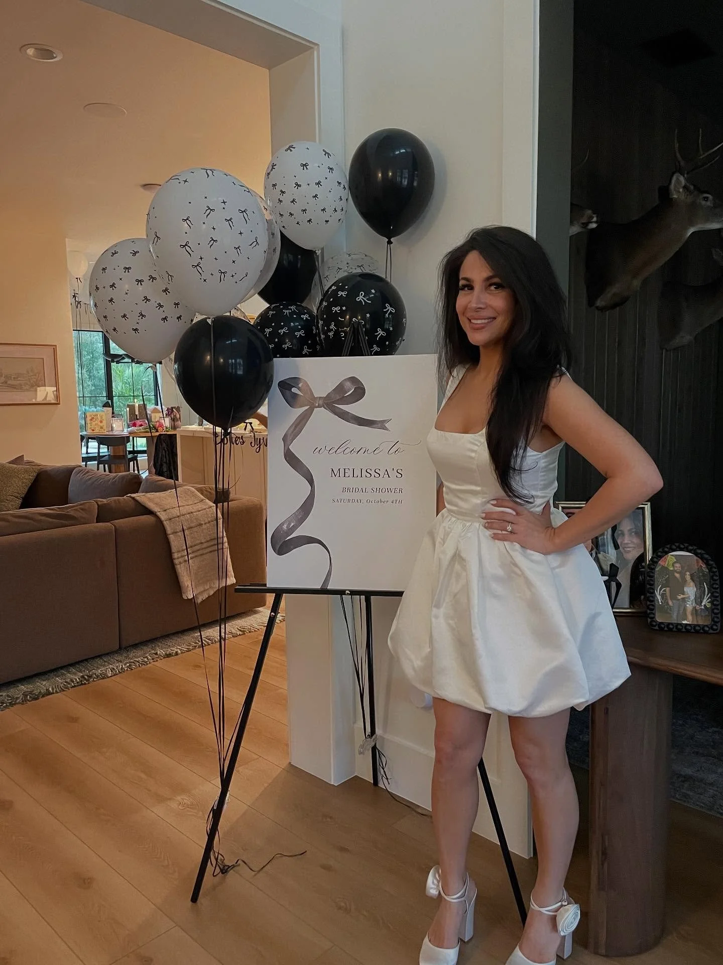 Celebrating our sweet friend @melisssime and her beautiful journey to &ldquo;I do&rdquo;! 💍✨ The night was filled with laughter, love, and the best memories.

Now, I end the night right with a gallon of sangria and a husband to bother. 💕🍷