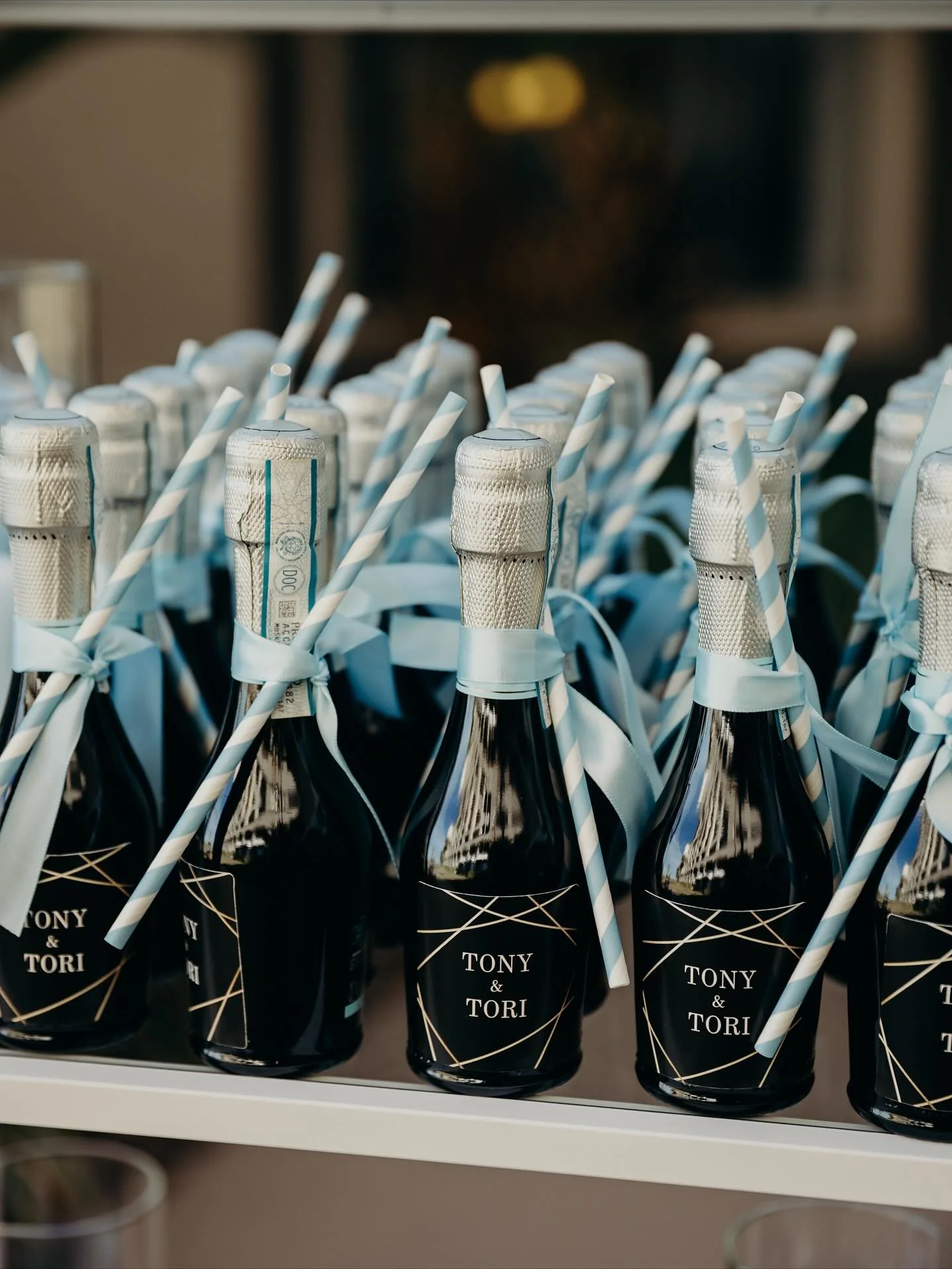 ✨Personalized champagne minis? Yes, please! 🥂 These little beauties aren&rsquo;t just adorable, they&rsquo;re the perfect way to add personality and polish to your celebration. Whether it&rsquo;s a wedding, shower, or corporate soir&eacute;e, it&rsq