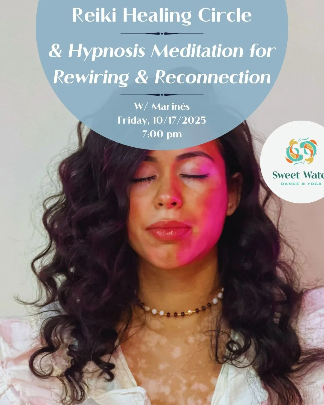 Reiki &amp; Hypnosis Circle is back again! Link in bio to register - 10 spots left!⁠
⁠
For our 3rd installment of this series, @praypartyrepeat will guide you in deeply exploring your inner world, supporting what most needs your awareness and accepta