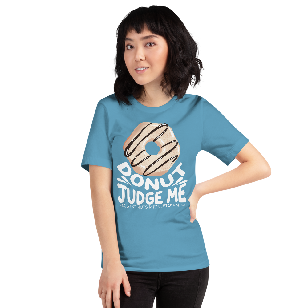 Donut Judge Unisex T-Shirt - Playful Wordplay and Ma's Delight