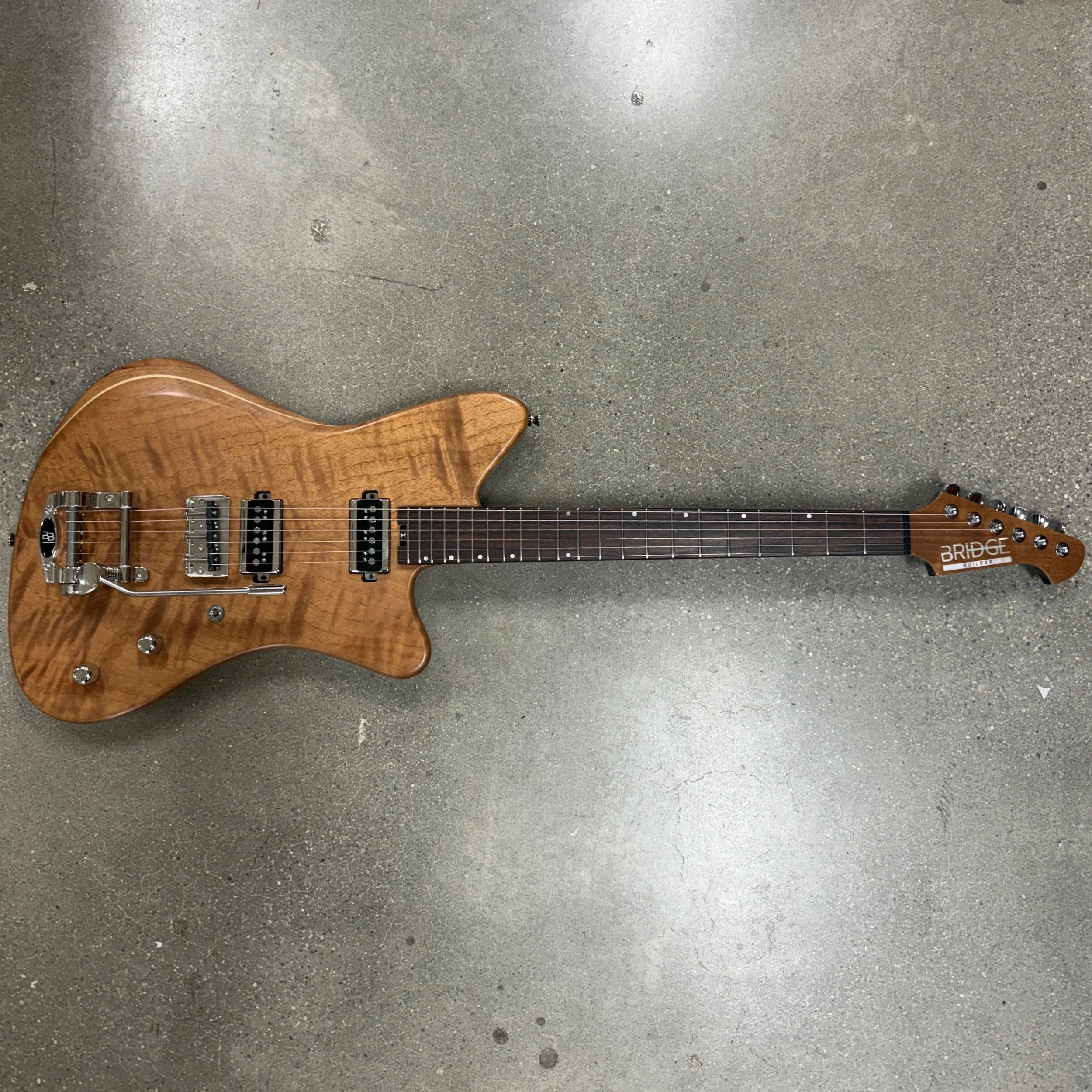 Flame Spanish Cedar JazzBuilder (available for purchase)