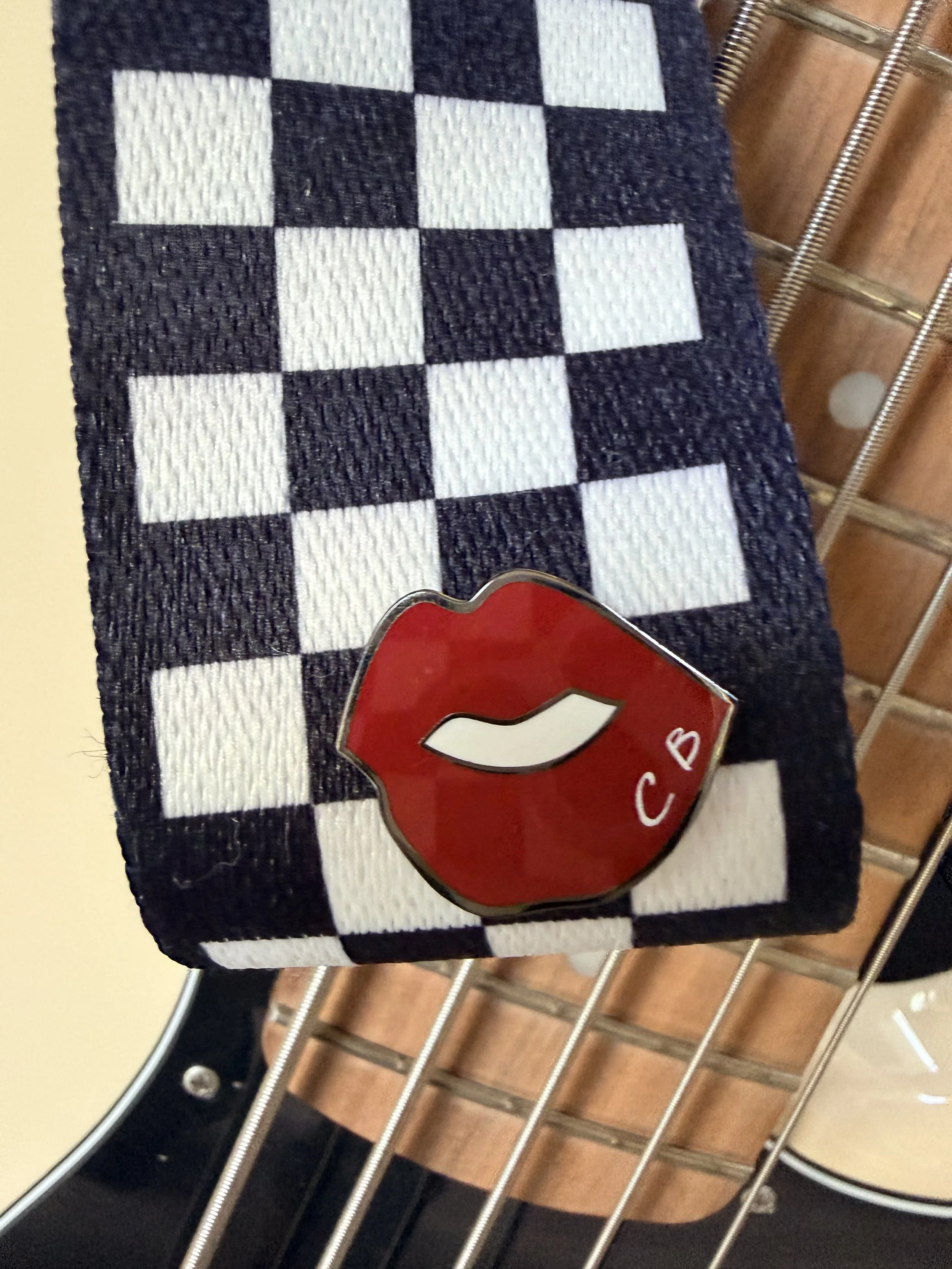 New Arrival! Cherry Bombs' Sexy Lip Logo Pins