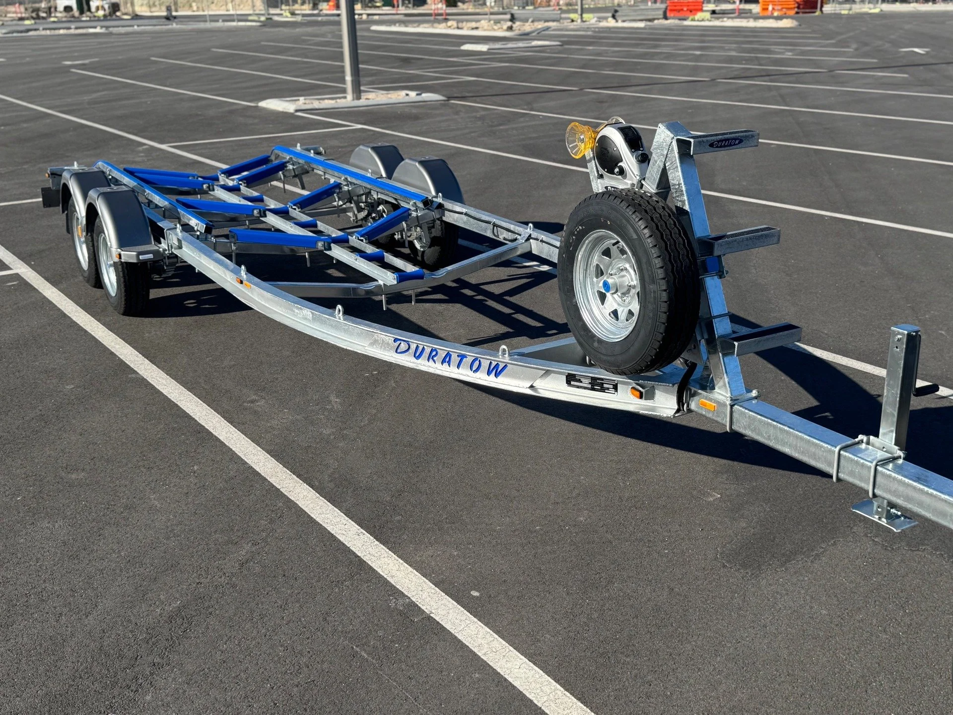 🚨 IN STOCK NOW 🚨
The 2025 DURATOW XL SERIES 8M GALVANISED DRIVE-ON BOAT TRAILER is here and ready to roll! 💥

Built tough for Aussie conditions, this trailer is fully galvanised and rated to 3T &mdash; perfect for boats 6 to 7 metres in length. 
T