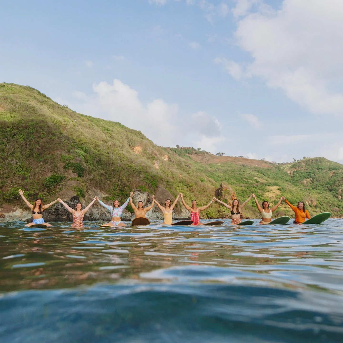 WHAT A WEEK!!! Literally can&rsquo;t put words together to describe the past week with these incredible ladies 🥹🫶🏽✨ I couldn&rsquo;t have asked for a better group to spend our very first Lombok Surf Retreat with. Every single person brought the mo