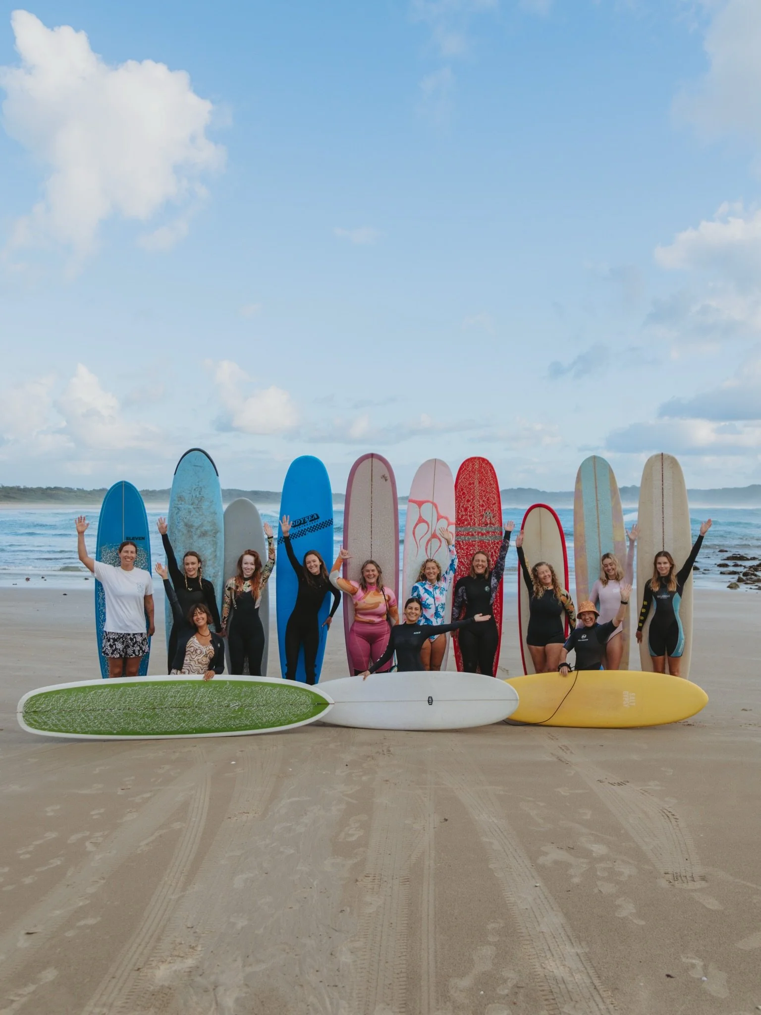 Already reminiscing these moments from our Progressive Surf Retreat in Crescent Head 🥹🫶🏽 Seeing these girls come together, form new friendships, support each other in the surf &amp; just have some fun was such a joy to witness. We worked on our sk