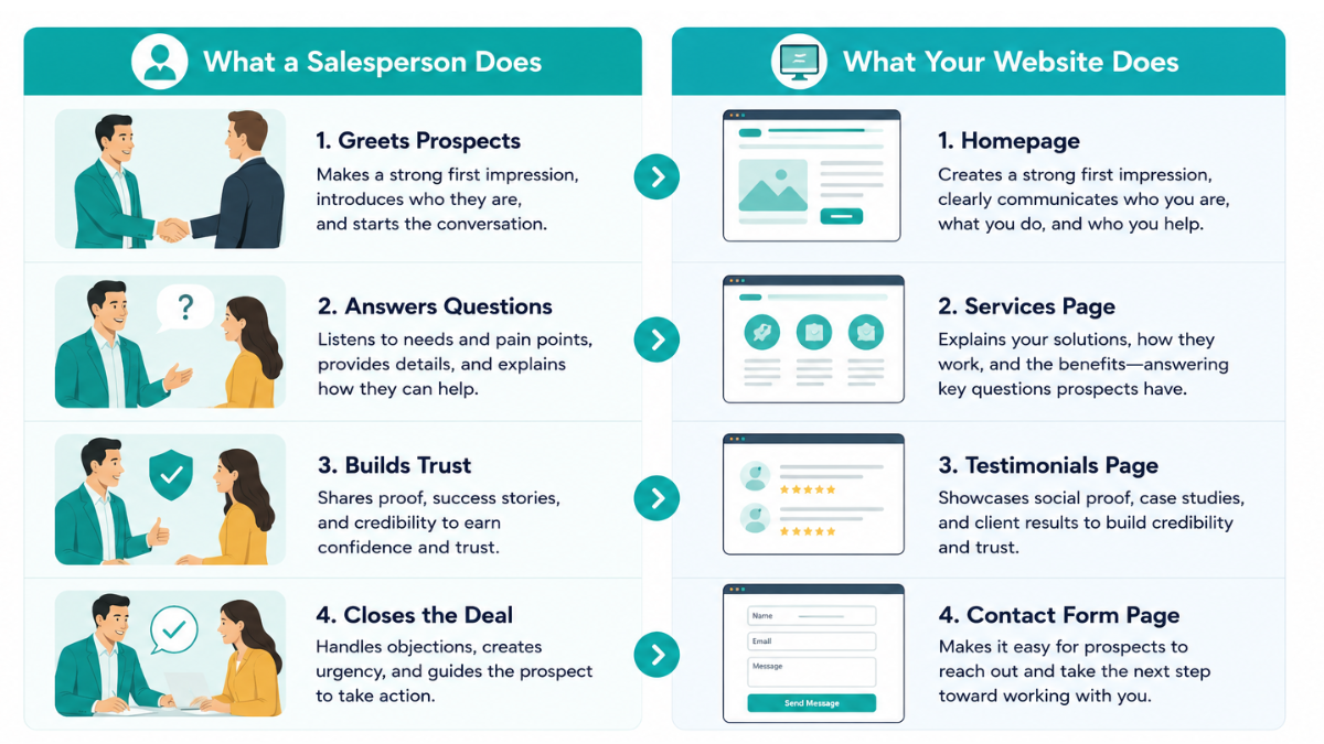 A Website Should Sell Even When You're Sleeping