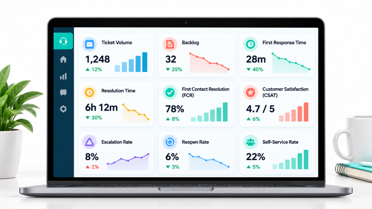 Customer Support KPI Dashboard