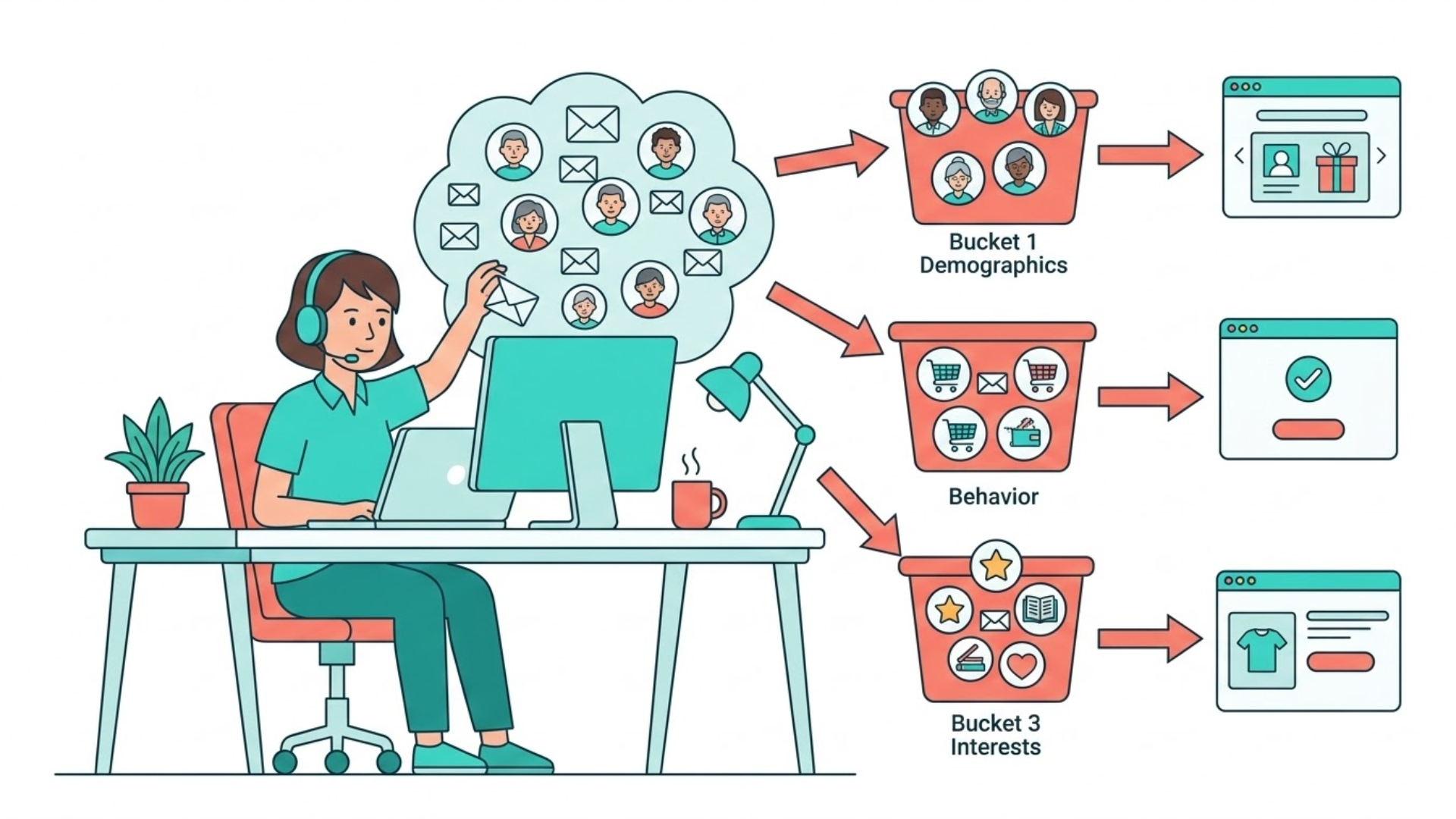 How VAs Segment and Manage Email Lists for Better Targeting