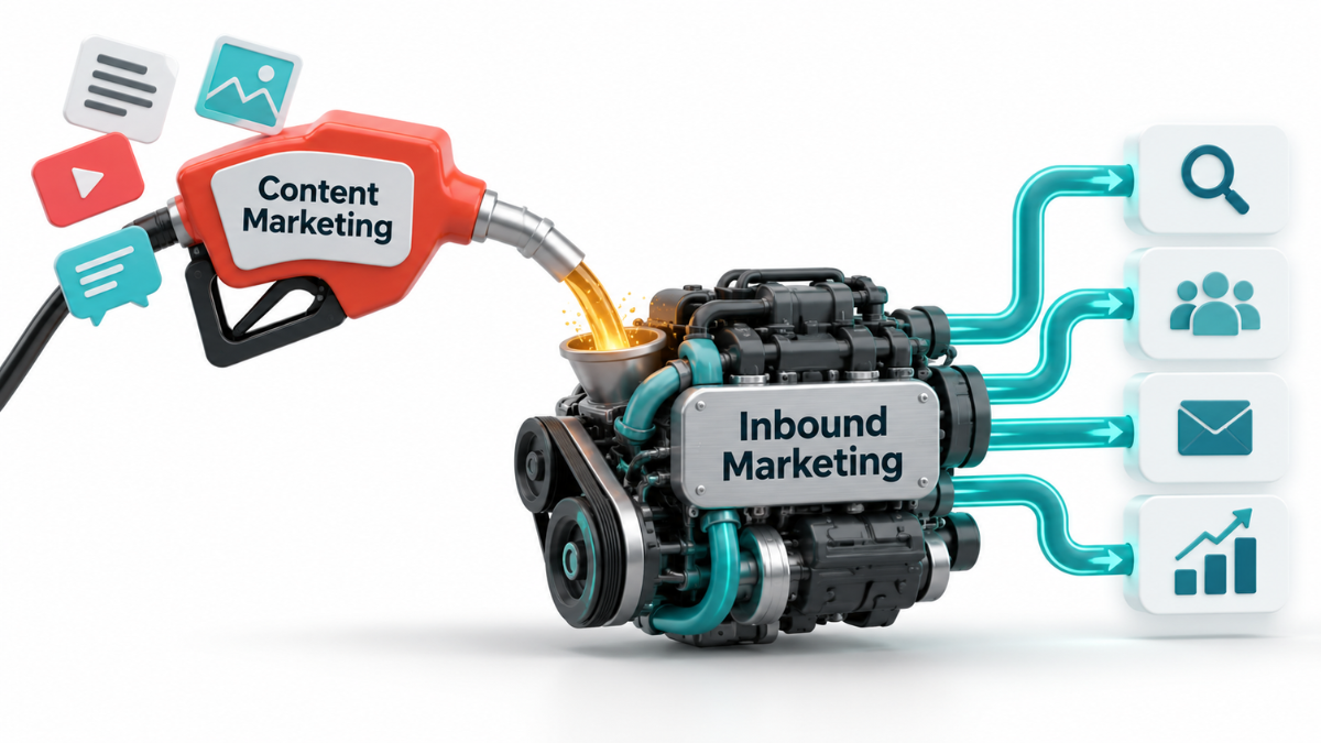 content marketing is an important fuel to run Inbound Marketing