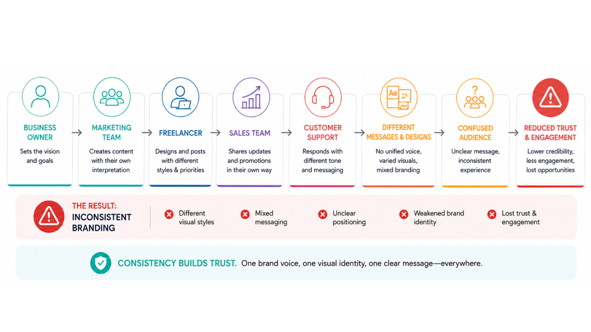 What Causes Inconsistent Branding on Social Media