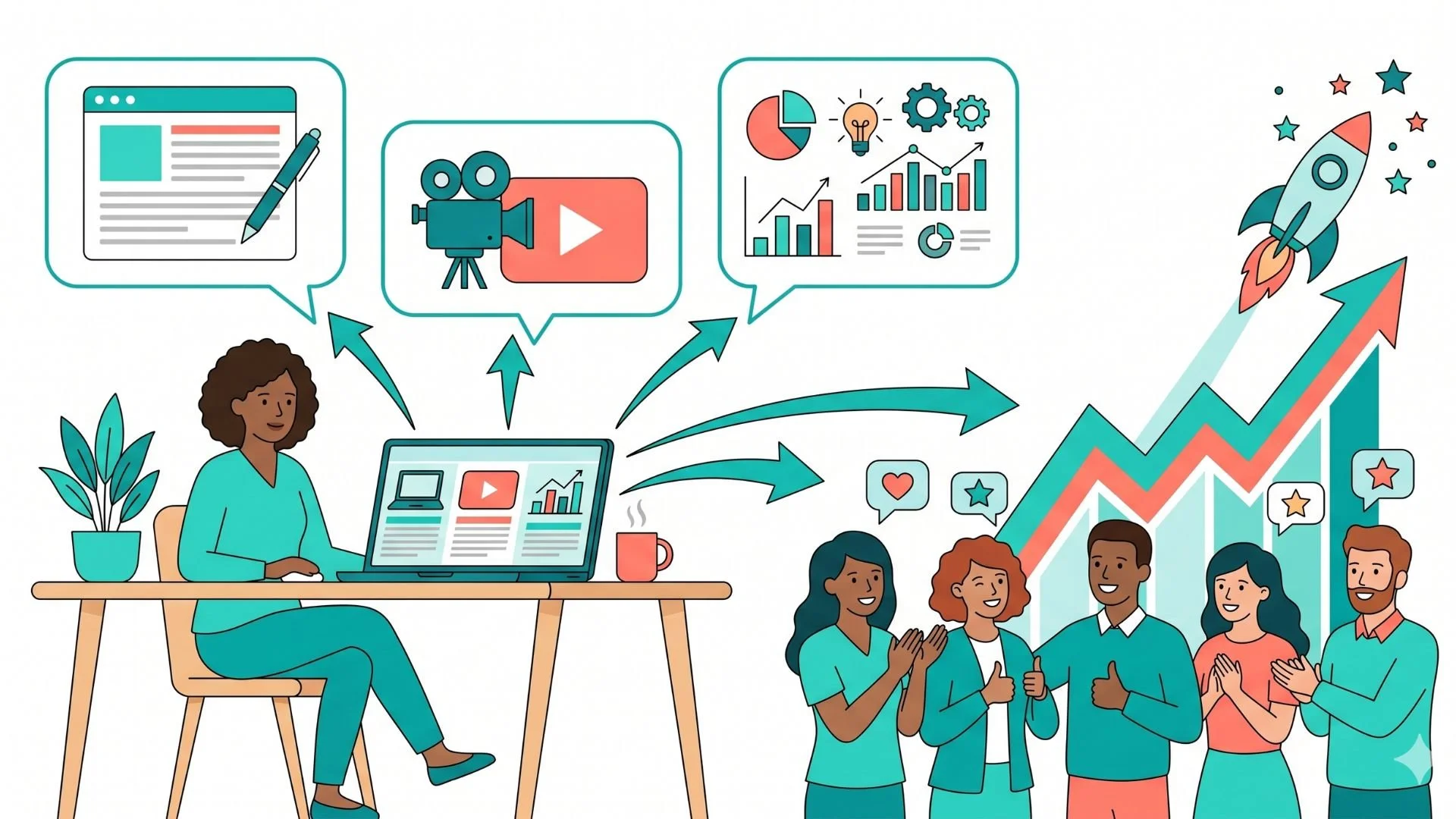 Using Blogs, Videos, and Infographics to Boost Engagement