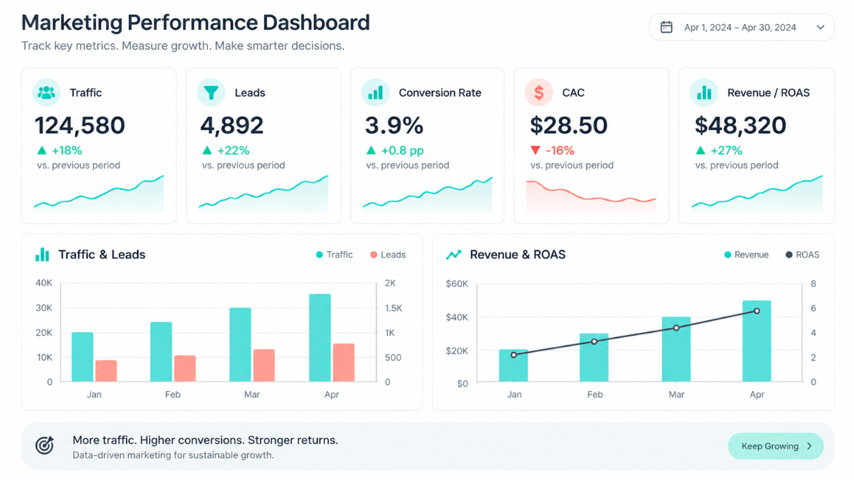 Marketing Performance Dashboard