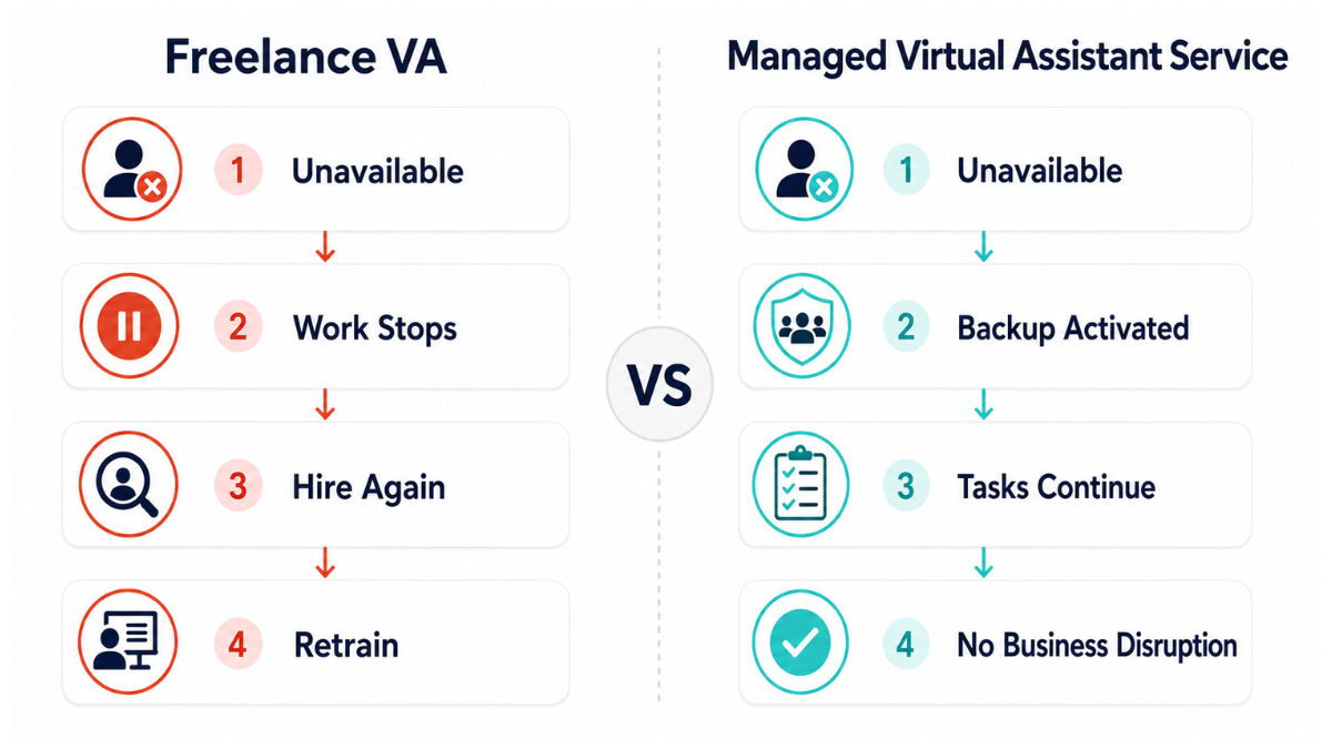 What Happens When Your Virtual Assistant Is Unavailable