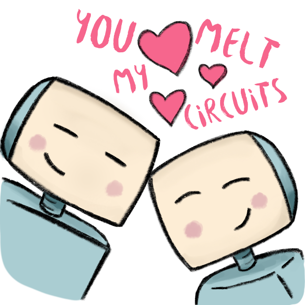 Digital illustration for iOS Sticker pack. Drawn in ProCreate on iPad Pro.