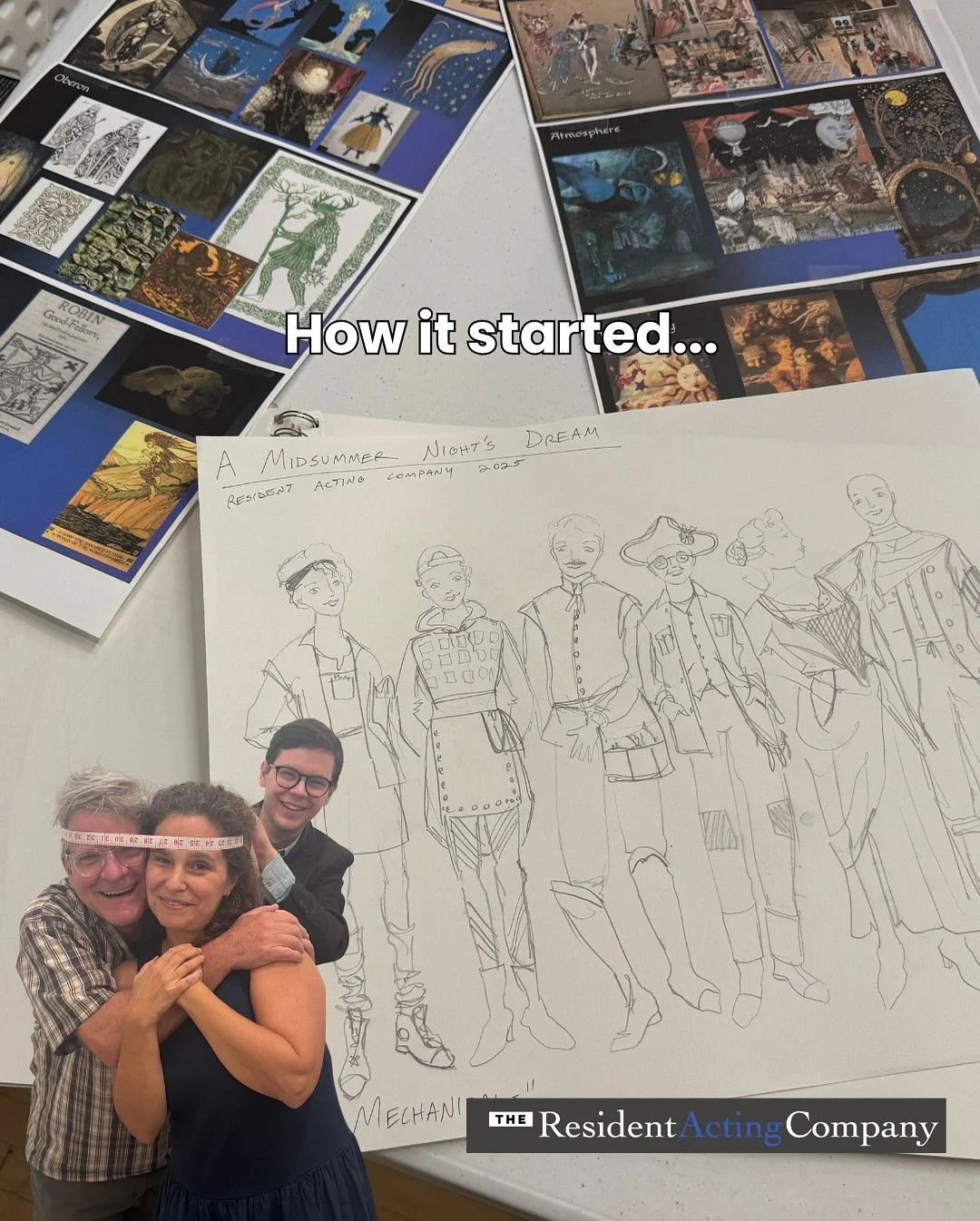 ✨ How it started &rarr; How it&rsquo;s going ✨
From first rehearsal to rave reviews &mdash; what a ride!
Celebrating where we started on and how it&rsquo;s going!

Audiences are calling this never-before-seen version of A Midsummer Night&rsquo;s Drea