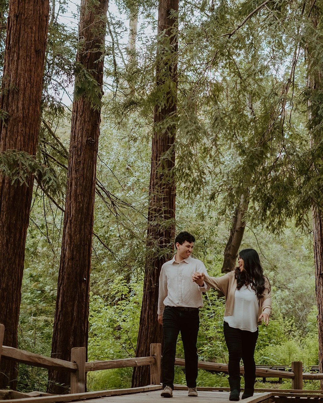 In the redwoods with the beautiful Gascon family! 🍂🌲 One of my favorite things about family sessions is the genuine moments&mdash;like letting kids just be kids, capturing their big smiles and curious looks. Sessions with me are all about ease, con