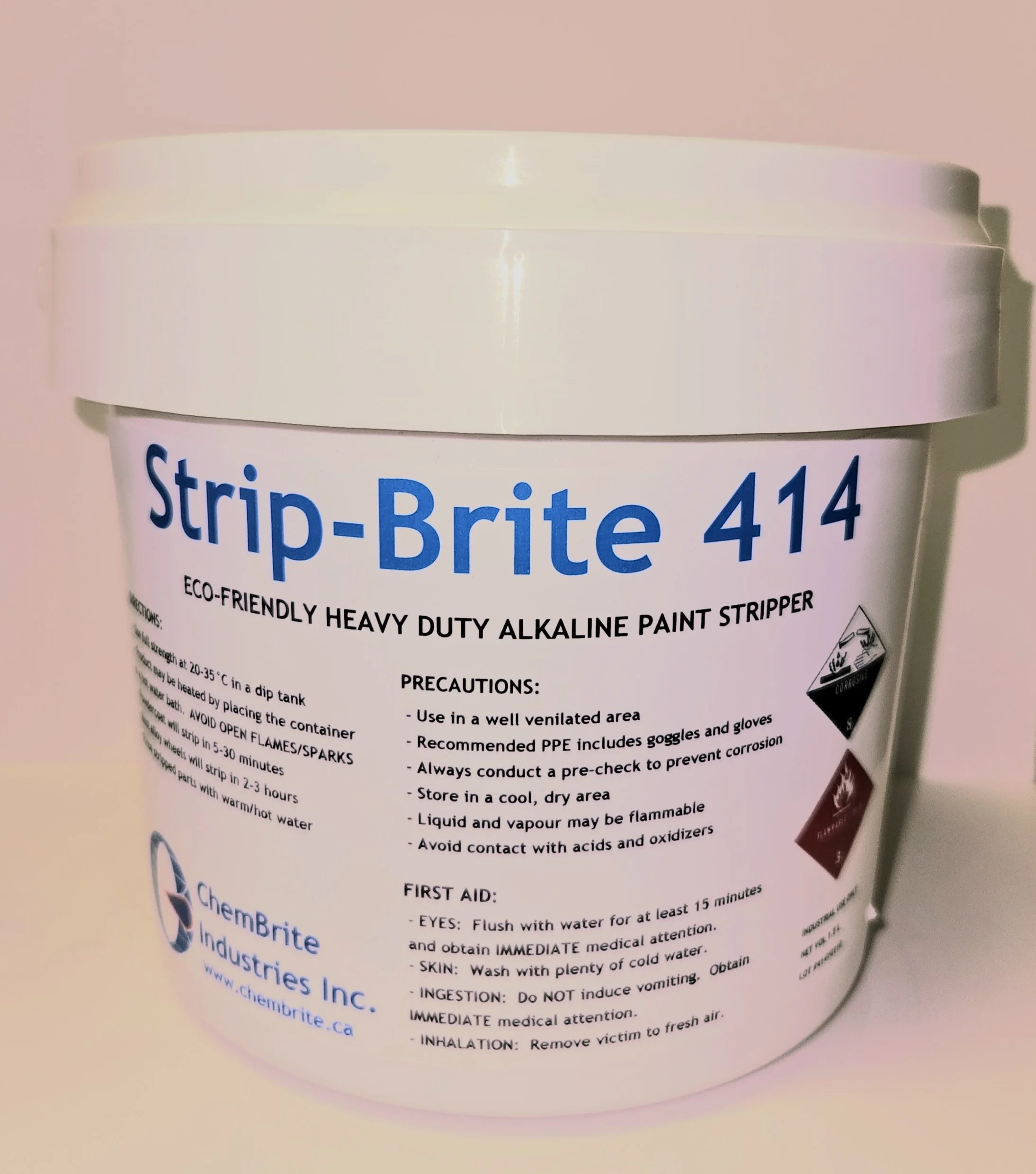 Strip-Brite 414 Eco-Friendly Coatings Remover - 1.5 Litre Tester Pail