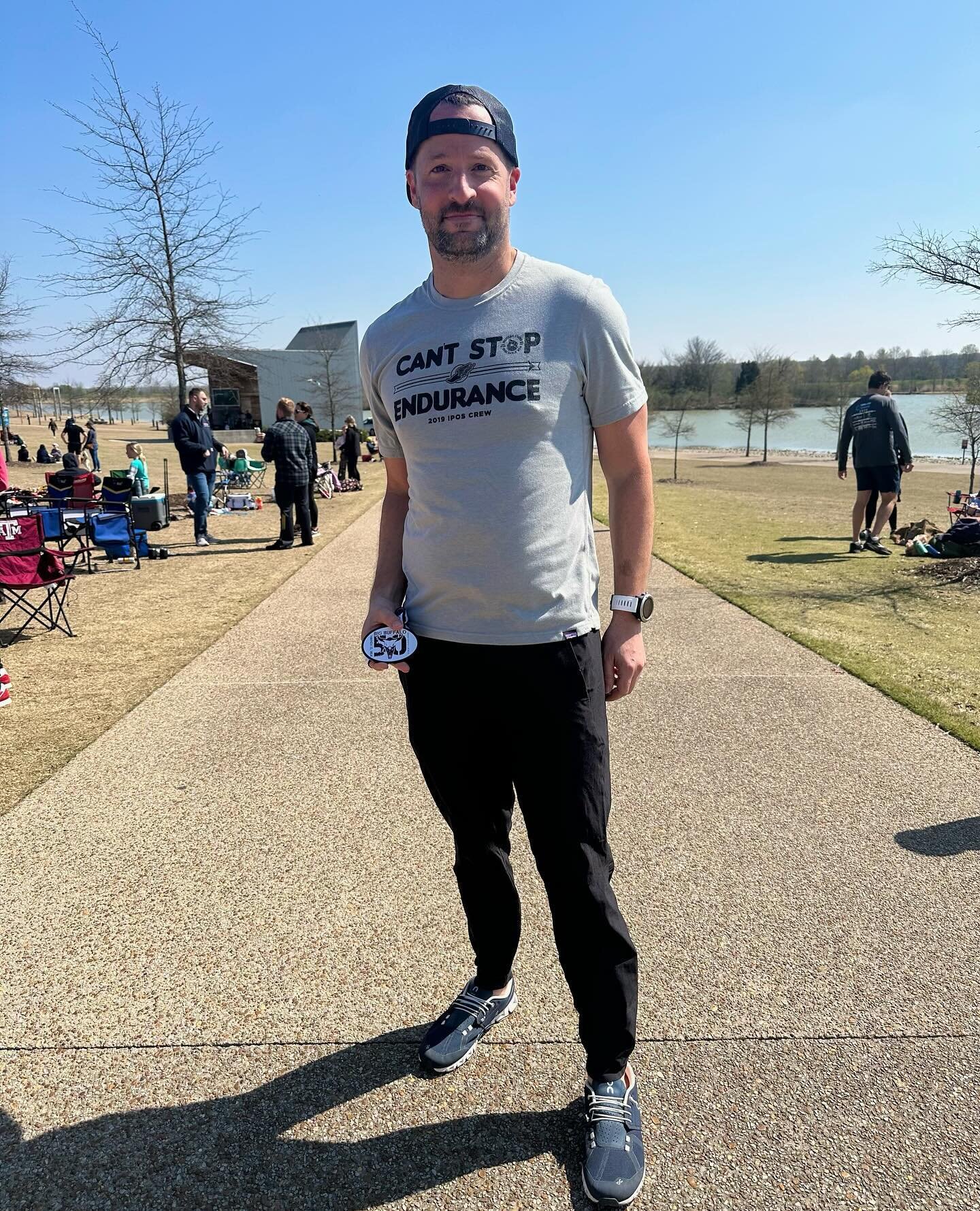 Big Buffalo 50K: just two weeks after a trail marathon, Conor bounced back to run a strong 50K. Hard work pays off. So does a strong mindset. Well done @conor__hayden 💪🙌👊

#cantstopendurance #running #run901 #dallasrunner
 #rundallas #texasrunner 