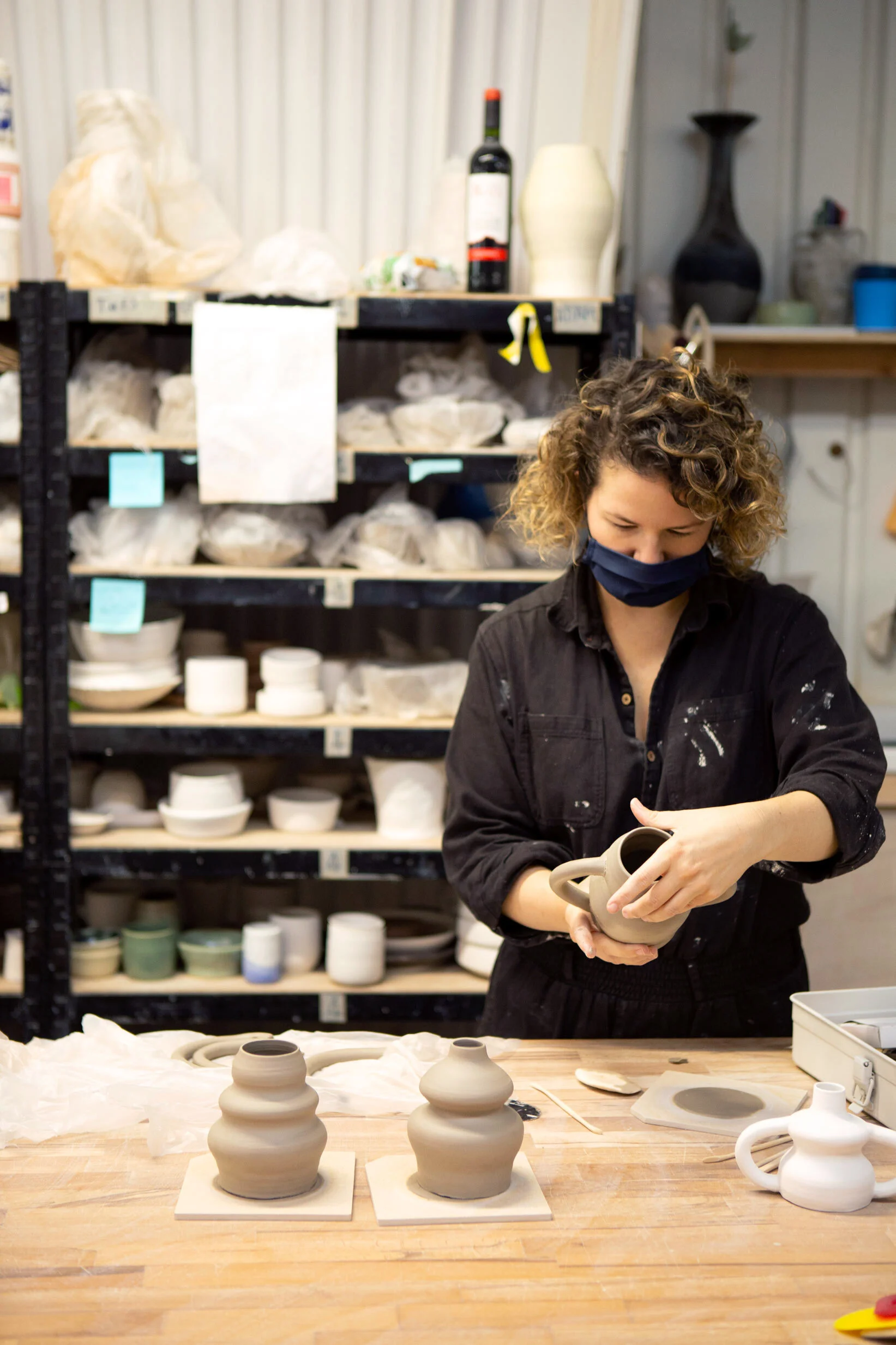 Victoria Wägner studio visit 6