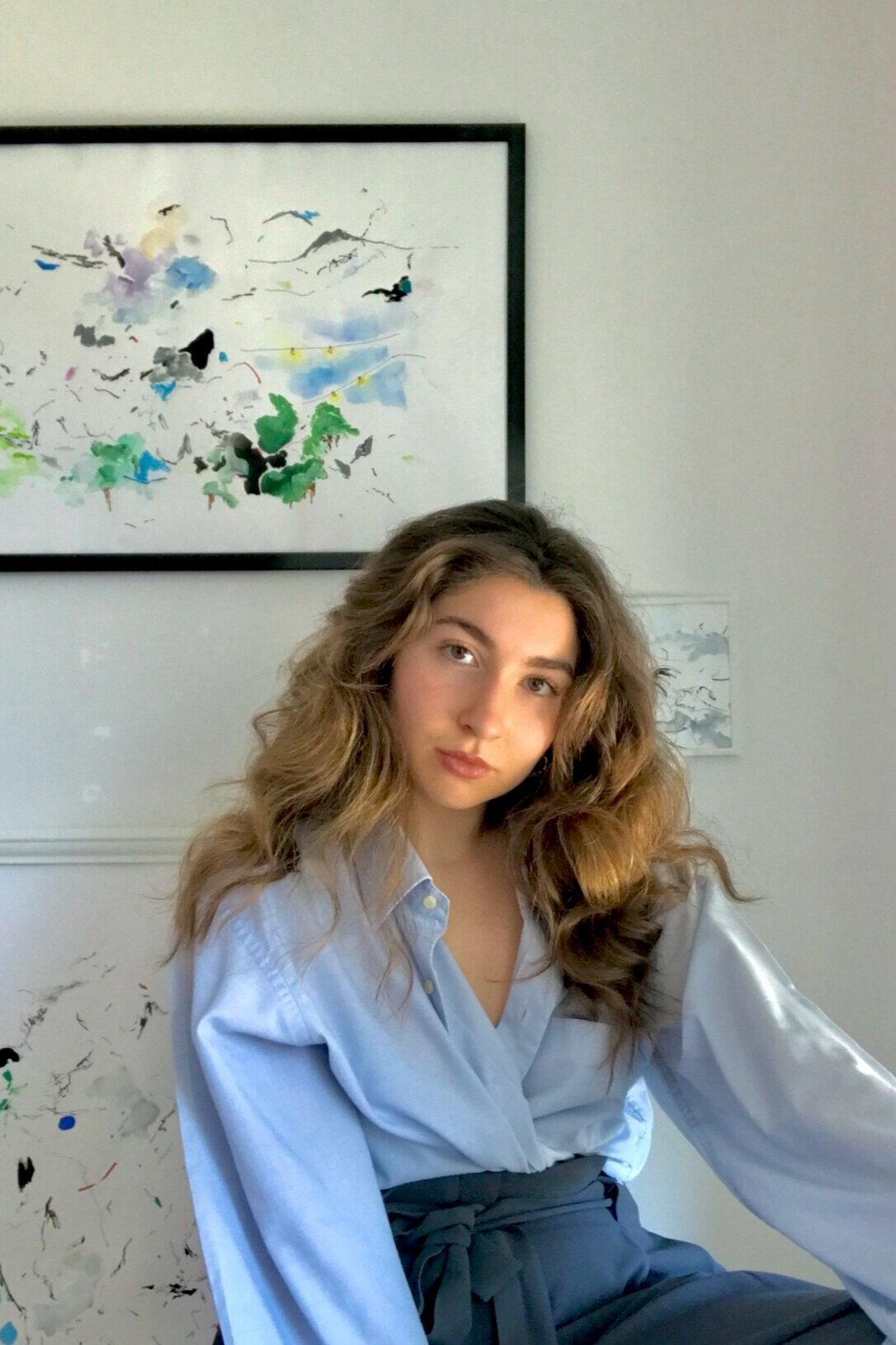 Eliz GündüzEliz Gündüz is a visual artist based in Antalya, Turkey. Her abstract paintings are often inspired by natural elements, merging bright flashes of colour with expressive mark-making.See their work