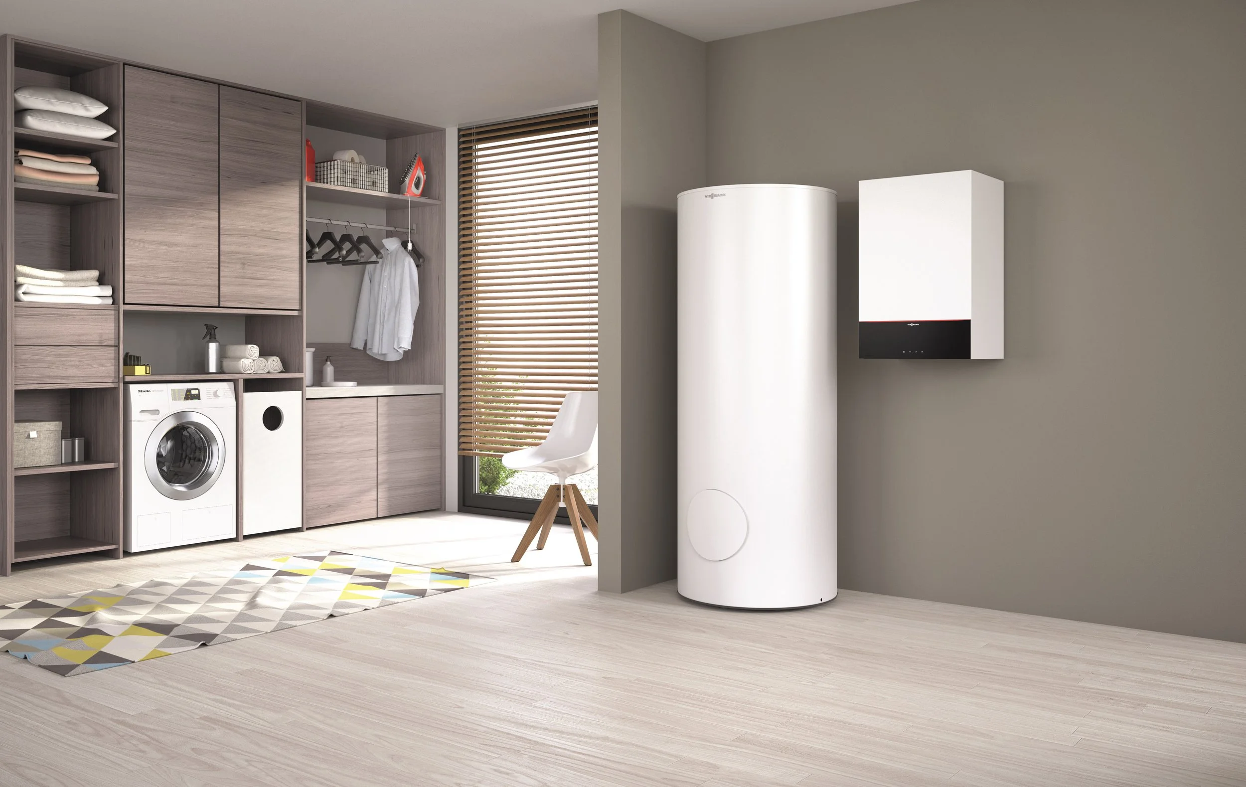 Vitodens 200-W mit Vitocell 100-W 