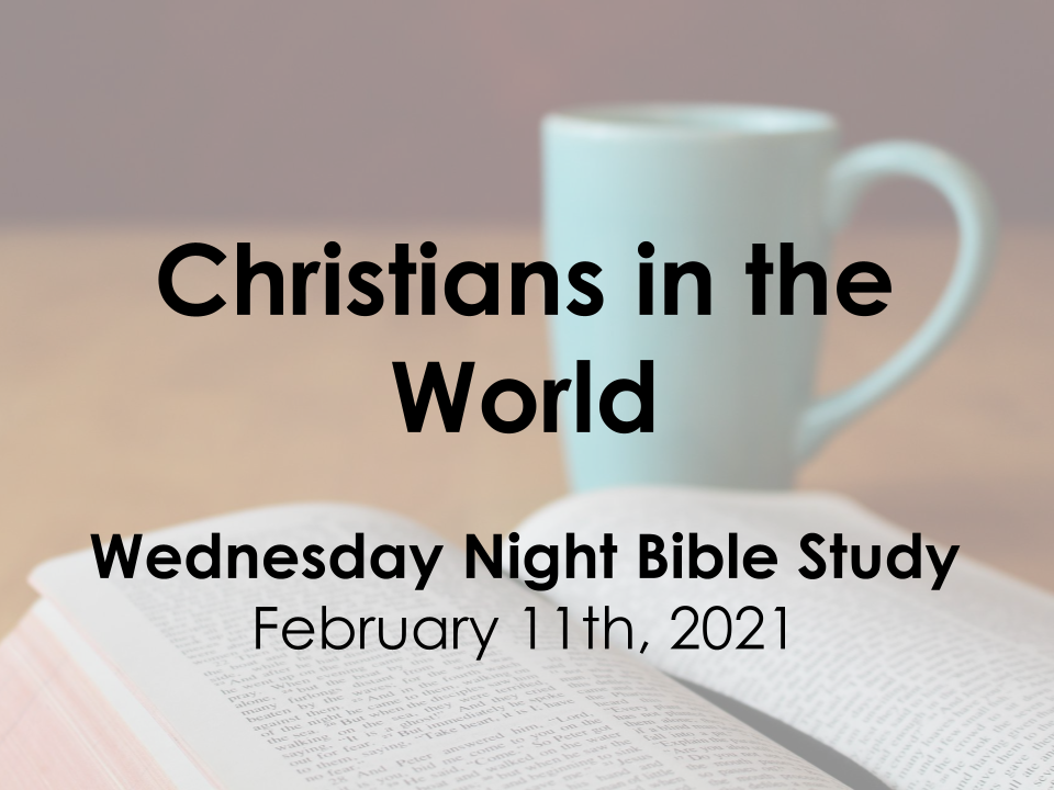 Christians in the World
