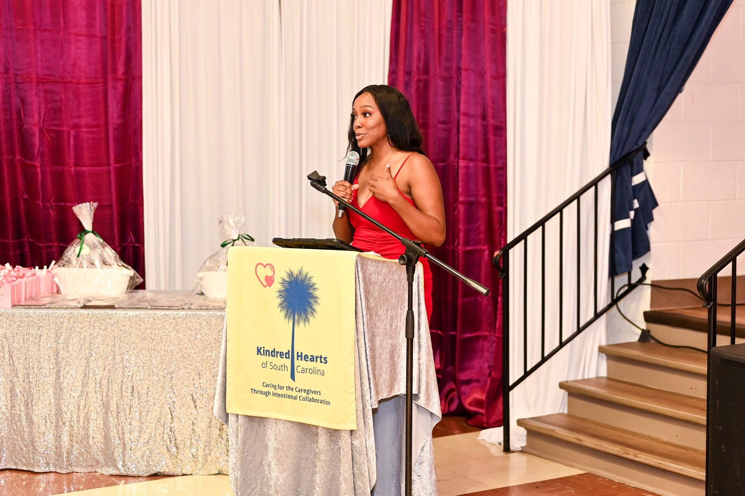 Emcee of Kindred Hearts Caregivers Gala