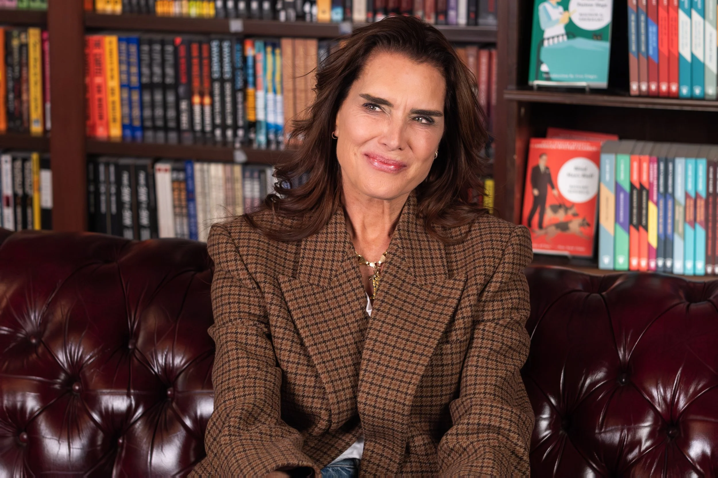 Brooke Shields for Acorn TV. NYC, NY. 2026. 