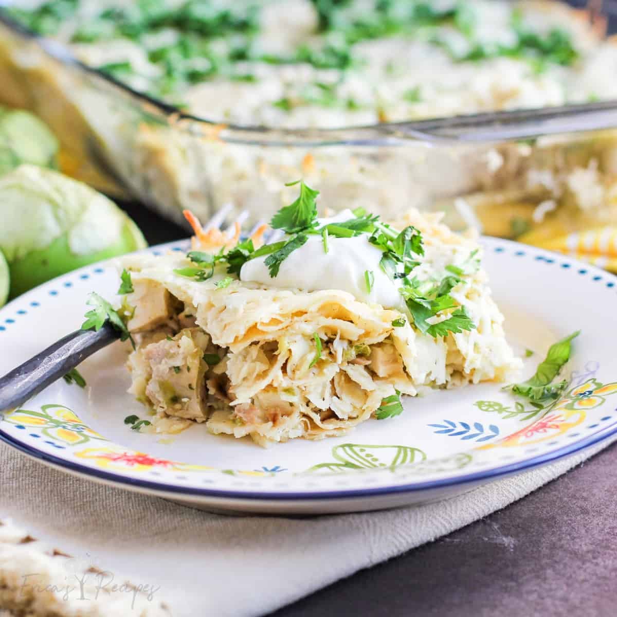 Sunday Supper...Chicken Enchilada Casserole