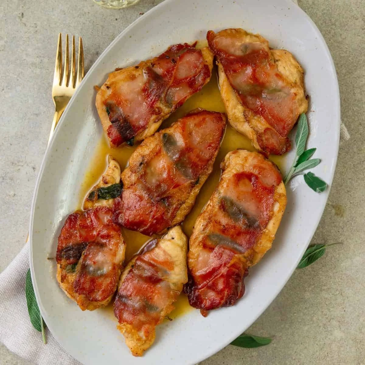 "Guest Chef Dinner" with the Family...Chicken Saltimbocca