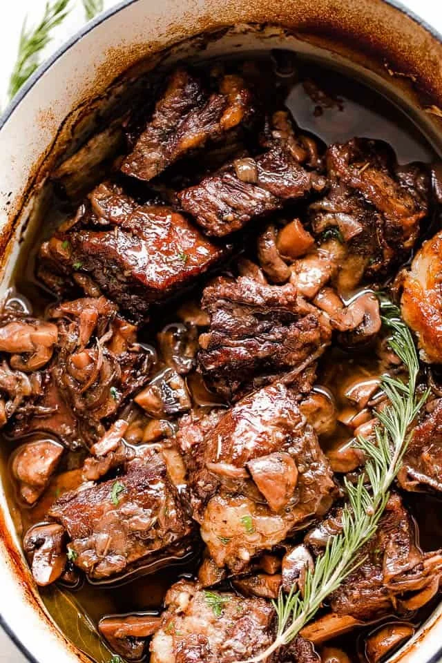 Dinner with the Family..Slow Cooked Beef Short Ribs