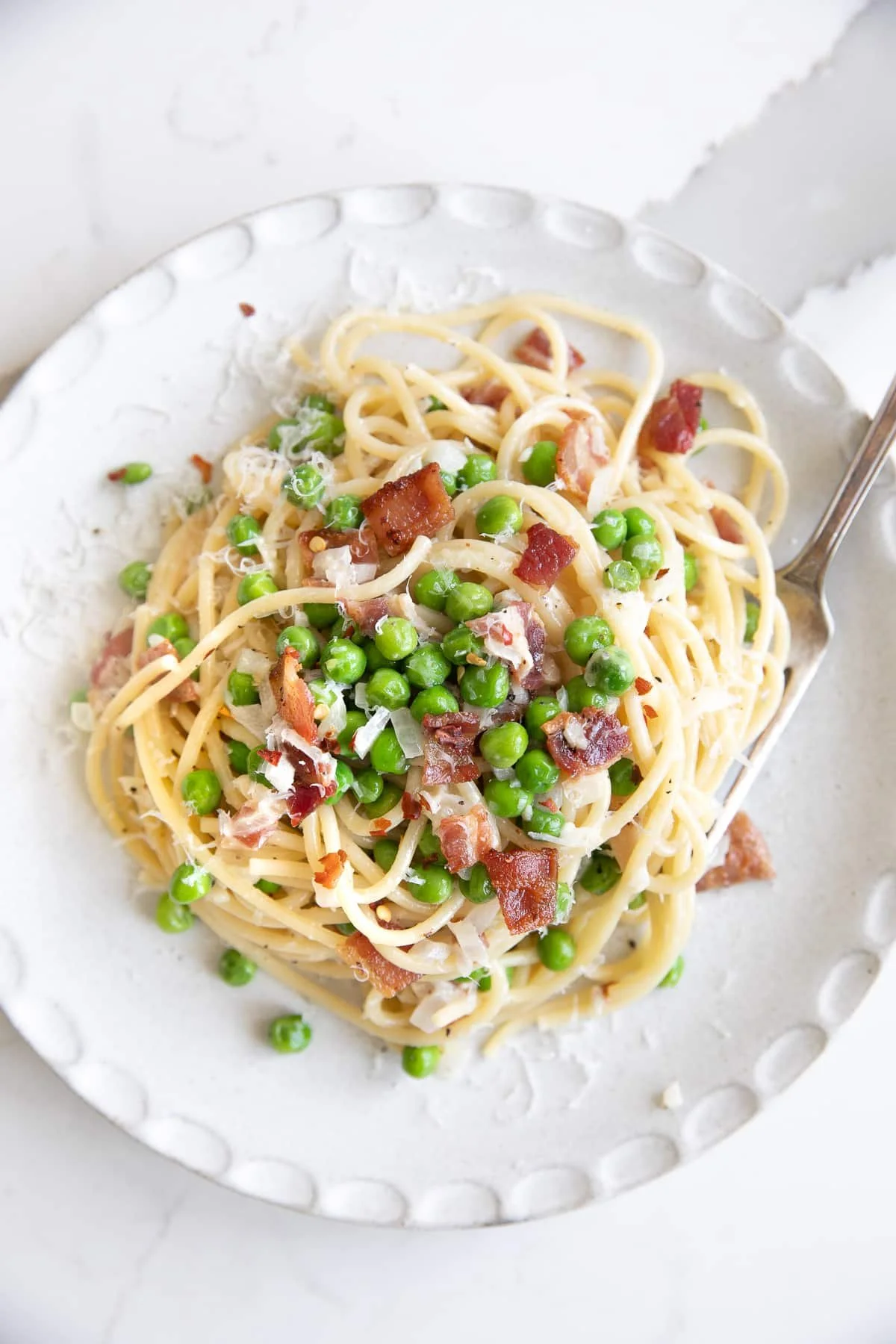 "Guest Chef Dinner" with the Family...Pasta with Crispy Bacon