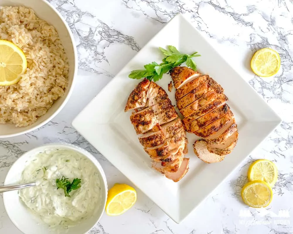 Dinner with the Family...Marinated + Grilled Chicken