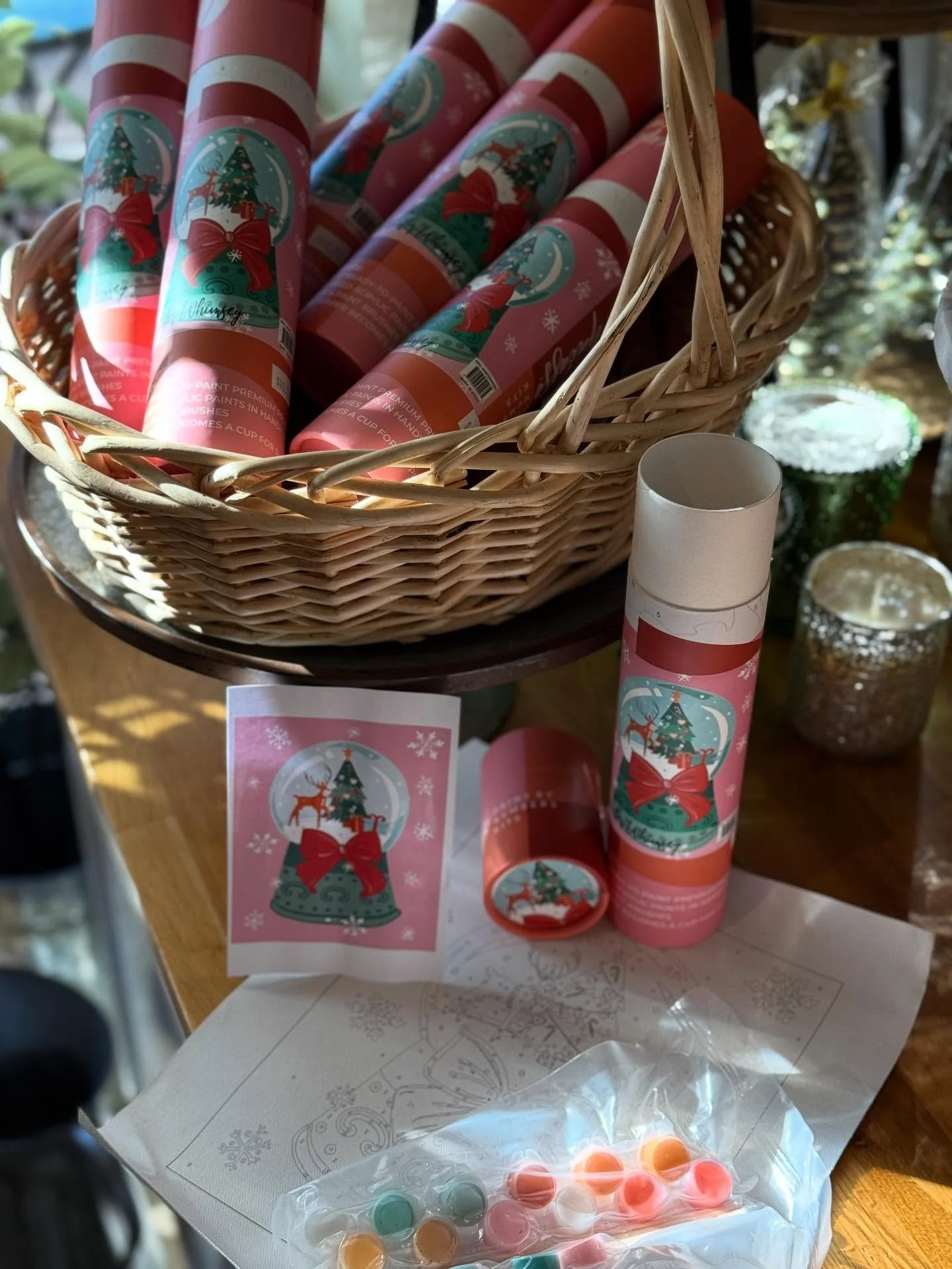 Holiday creativity starts here! ❄️🎨

@pinkpicassokits Christmas Snow Globe Painting Kits have arrived, and they&rsquo;re the sweetest gift idea for anyone who loves a cozy creative moment. Each kit includes everything you need:

-A beautifully print