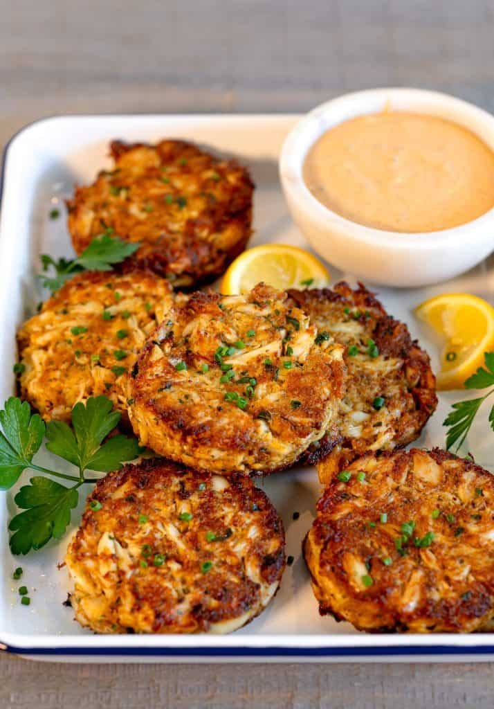 Dinner with the Family...Crab Cakes