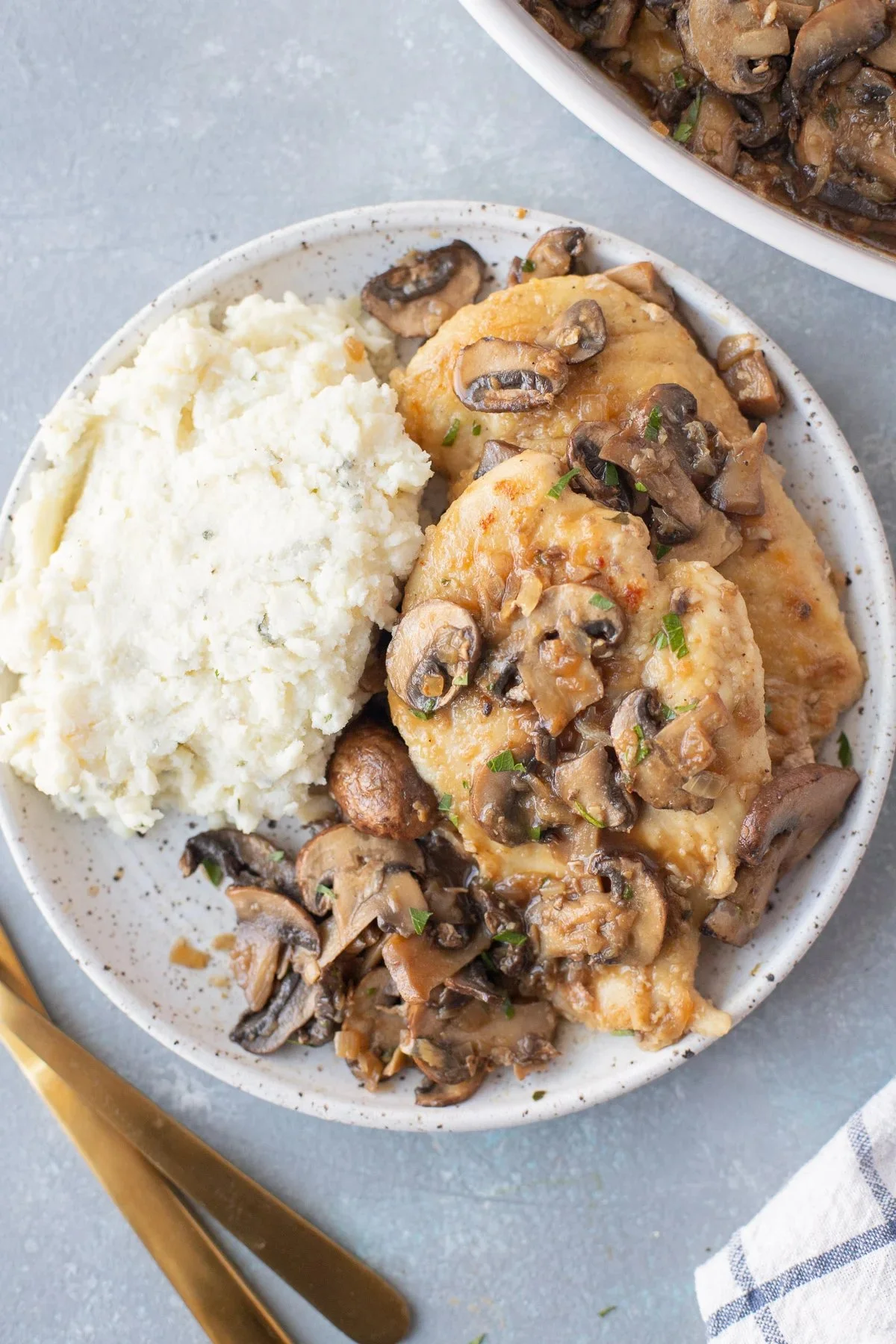 Dinner with the Family...Chicken Marsala