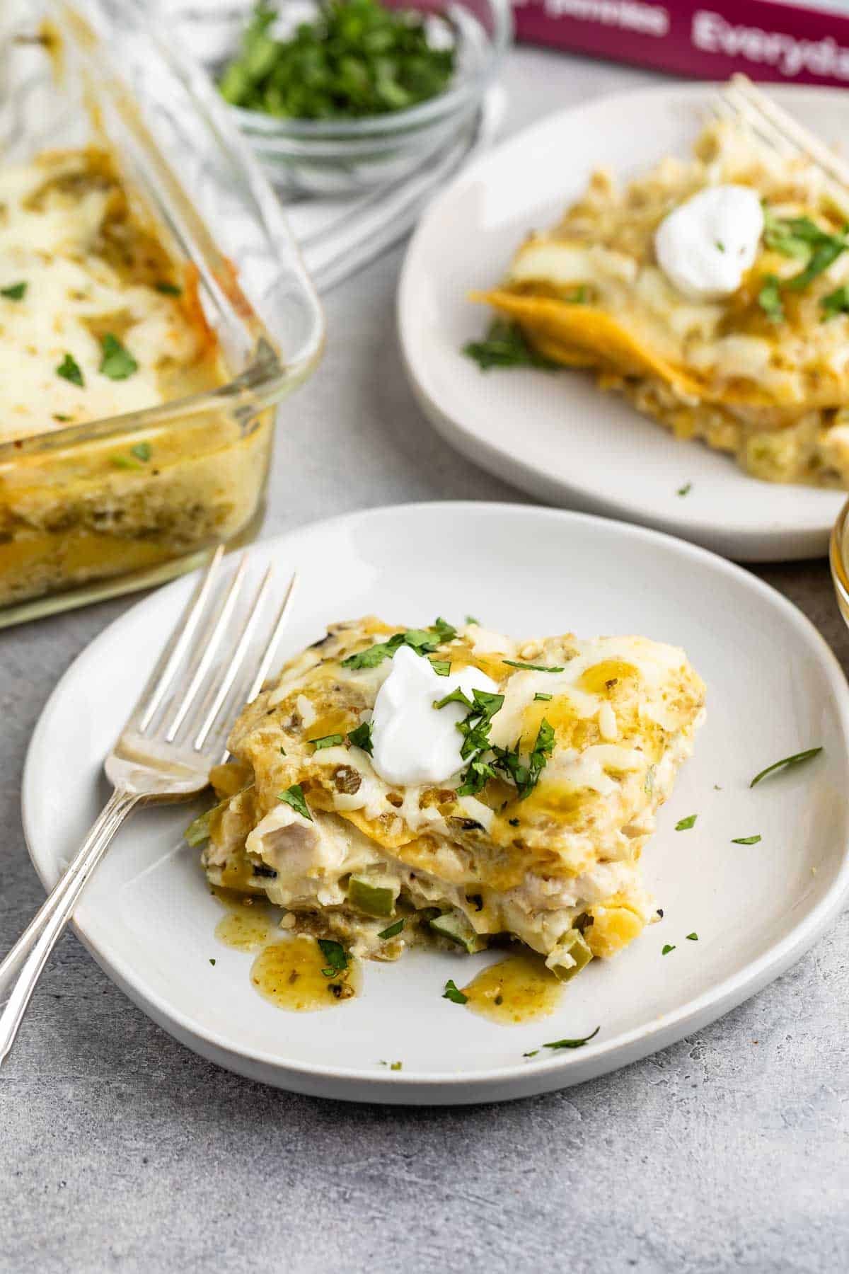 Dinner with the Family...Chicken Enchilada Casserole
