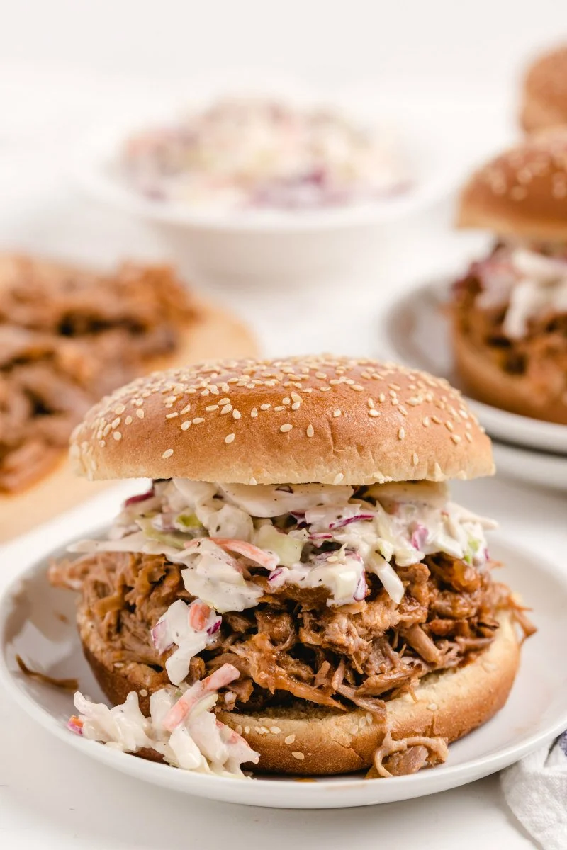 Sunday Supper...Slow Roasted Pulled Pork BBQ