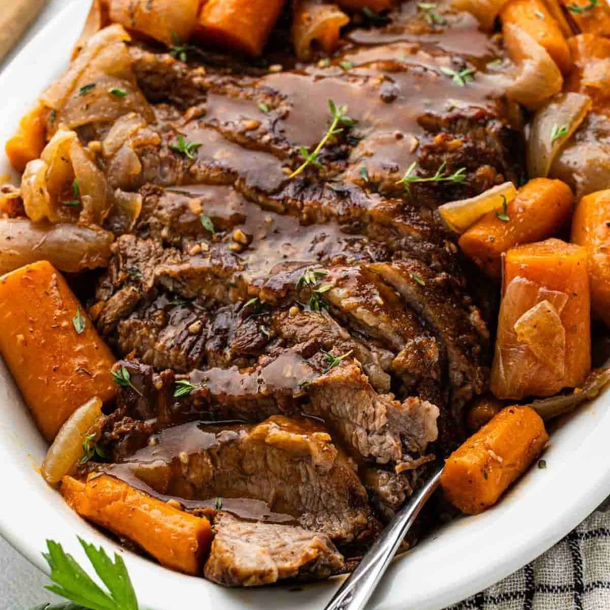 Dinner with the Family...Slow Roasted Beef Brisket