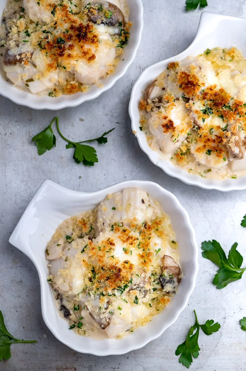 Dinner To Go...Scallops St. Jacques