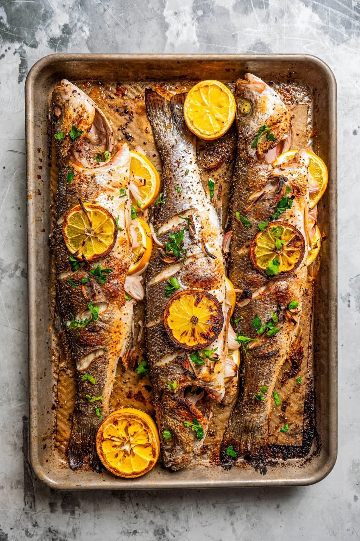 Dinner To Go...Roasted Branzino
