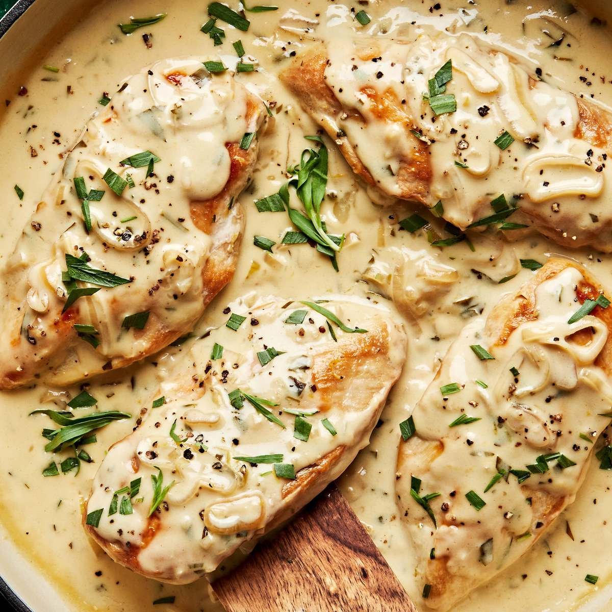 "Guest Chef Dinner" To Go...Creamy Tarragon Chicken
